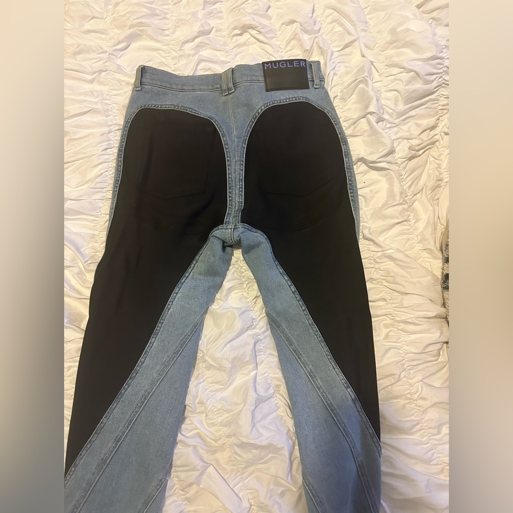 Womens mugler jeans